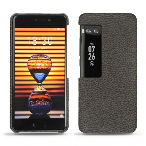 Custodia in pelle Meizu Pro 7 PlusAnthracite ( Pantone #41403c ) 