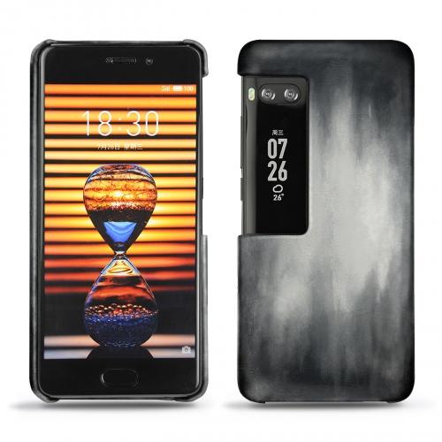 Custodia in pelle Meizu Pro 7 PlusGris Patine