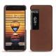 レザーケース Meizu Pro 7 Plus - Marron délicat