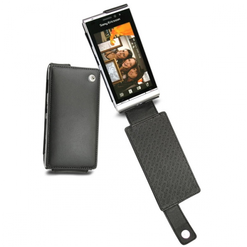 Funda de piel Sony Ericsson Satio - Idou 