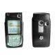 Etui cuir Nokia 6680  - Noir ( Nappa - Black ) 