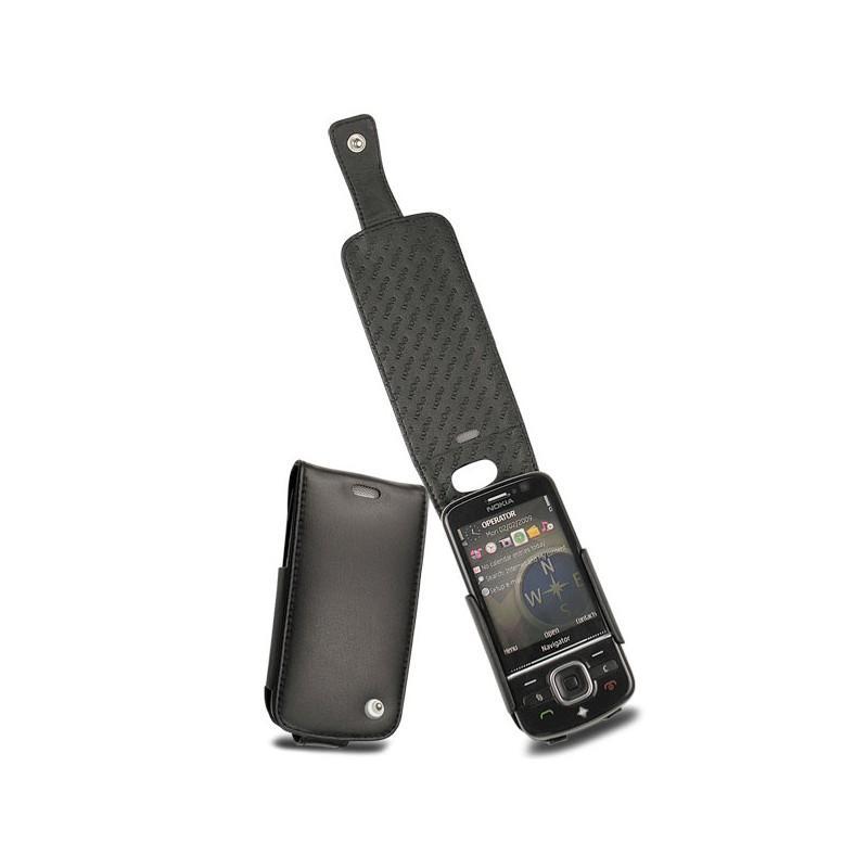 Lederschutzhülle Nokia 6710 Navigator  - Noir ( Nappa - Black ) 