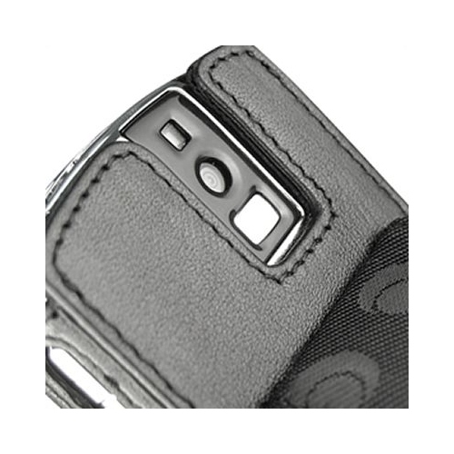                                                         Housse cuir BlackBerry Pearl serie 8100 
                                                      