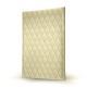Case for an A4 size note pad - Griffe 1 - Beige - Couture ( Nappa - Pantone 7502C ) 
