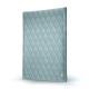 Notizzettel-Spender DIN A4 - Griffe 1 - Bleu ciel - Couture ( Nappa - Pantone 277C ) 