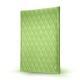 Notizzettel-Spender DIN A4 - Griffe 1 - Vert olive - Couture ( Nappa - Pantone 578U ) 