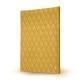 Case for an A4 size note pad - Griffe 1 - Mimosa - Couture ( Pantone 141C ) 