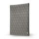 Case for an A4 size note pad - Griffe 1 - Acier vintage - Couture