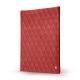 Porte Bloc Note - A4 - Griffe 1 - Cerise vintage - Couture