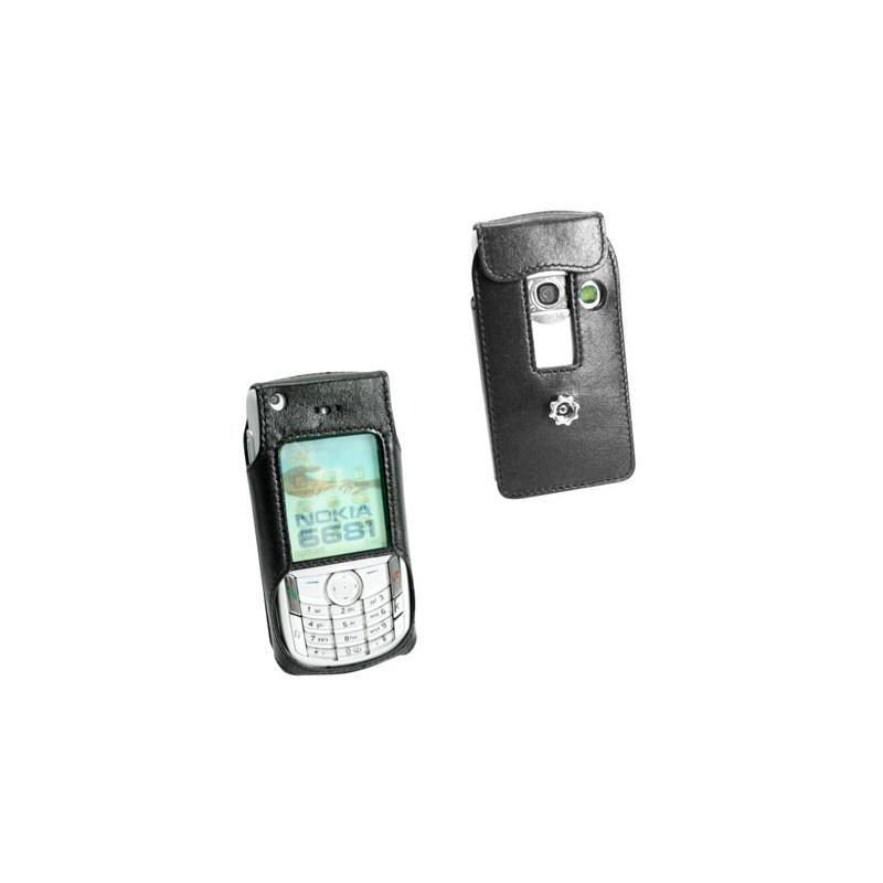 Lederetui Nokia 6681  - Noir ( Nappa - Black ) 