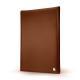 Notizzettel-Spender DIN A5 - Griffe 1 - Marron ( Nappa - Pantone 1615C ) 