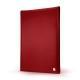 Porta block notes  - A5 - Griffe 1 - Rouge ( Nappa - Pantone 199C ) 