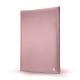 Case for an A5 size note pad - Griffe 1 - Rose ( Nappa - Pantone 2365C ) 