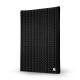 Porta block notes  - A5 - Griffe 1 - Abaca nero