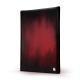 Porta block notes  - A5 - Griffe 1 - Rouge Patine