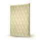 Case for an A5 size note pad - Griffe 1 - Beige - Couture ( Nappa - Pantone 7502C ) 
