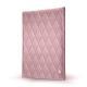 Porta-Bloco de Notas - A5 - Griffe 1 - Rose - Couture ( Nappa - Pantone 2365C ) 