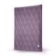 Porta block notes  - A5 - Griffe 1 - Lilas - Couture ( Nappa - Pantone 2645U ) 