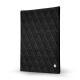 Porte Bloc Note - A5 - Griffe 1 - Ebène - Couture ( Sleek P C12 - Black ) 