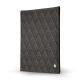 Funda para menús de servicio de habitación A5 - Griffe 1 - Anthracite - Couture ( Pantone 424C ) 