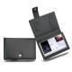 Housse cuir Iriver P7  - Noir ( Nappa - Black ) 
