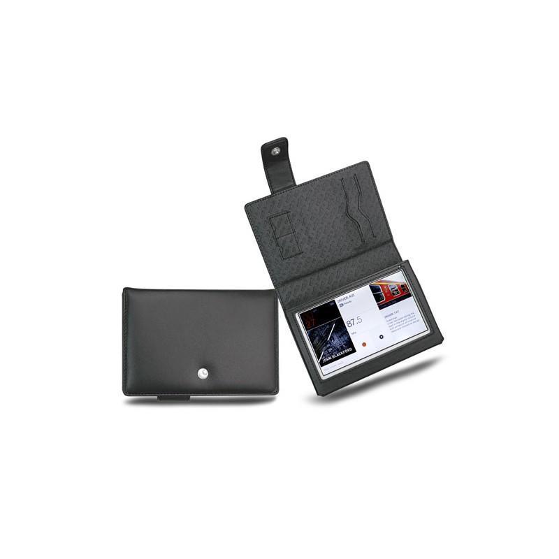Housse cuir Iriver P7  - Noir ( Nappa - Black ) 
