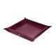 Cesto em pele - L - Prune vintage ( Pantone 512C ) 