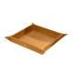 Leather tidy - L - Or Maïa ( Pantone 871C ) 