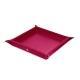 Ablage aus Leder - L - Rose fluo