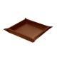 Ablage aus Leder - L - Marron PU