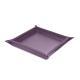 Vide poche en cuir - L - Lilas PU