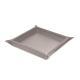 Vide poche en cuir - L - Taupe innocent