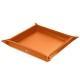 Ablage aus Leder - XL - Orange ( Nappa - Pantone 1495U ) 