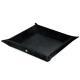 Ablage aus Leder - XL - Dark vintage ( Roughtcut - Black#5256 ) 