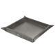 Cesto em pele - XL - Acier vintage ( Pantone 403C ) 