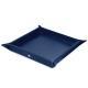 Ablage aus Leder - XL - Bleu frisson
