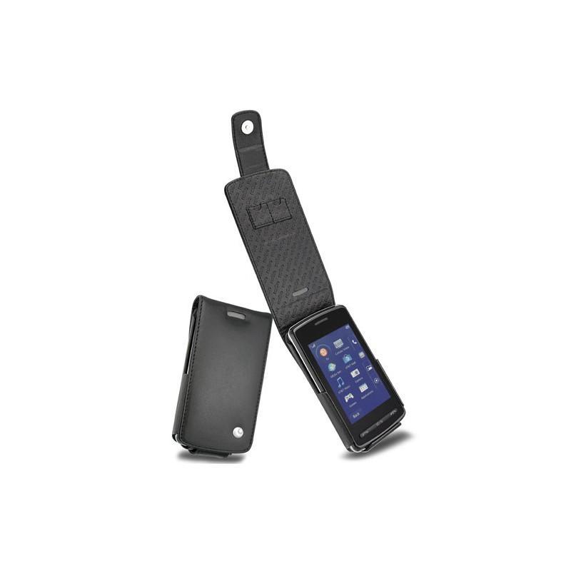 Custodia in pelle LG CU920 Vu  - Noir ( Nappa - Black ) 