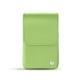 Etui cuir pour paquet de cigarettes - Vert olive ( Nappa - Pantone 578U ) 