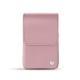 Etui cuir pour paquet de cigarettes - Rose ( Nappa - Pantone 2365C ) 