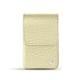 Etui cuir pour paquet de cigarettes - Ivoire ( Sleek P C12 - White ) 