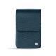 Etui cuir pour paquet de cigarettes - Indigo ( Pantone 303U ) 