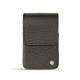 Etui cuir pour paquet de cigarettes - Anthracite ( Pantone 424C ) 