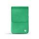 Etui cuir pour paquet de cigarettes - Menthe vintage ( Pantone 562C ) 