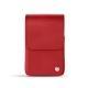 Astuccio pelle per pacchetto di sigarette - Rouge troupelenc