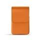 Lederetui für Zigatettenpakete - Orange PU