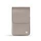 Etui cuir pour paquet de cigarettes - Taupe innocent