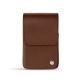 Estuche de cuero para el paquete de cigarros - Marron délicat