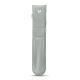 Étui cuir pour un stylo - Gris ( Nappa - Pantone W428C ) 