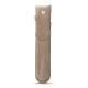 Étui cuir pour un stylo - Taupe vintage ( Pantone 7530C ) 