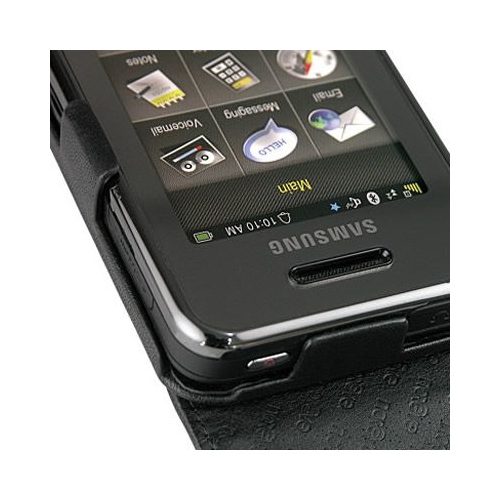                                                         Custodia in pelle Samsung Instinct M800 
                                                      